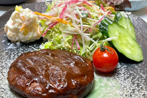 ハンバーグセットの写真